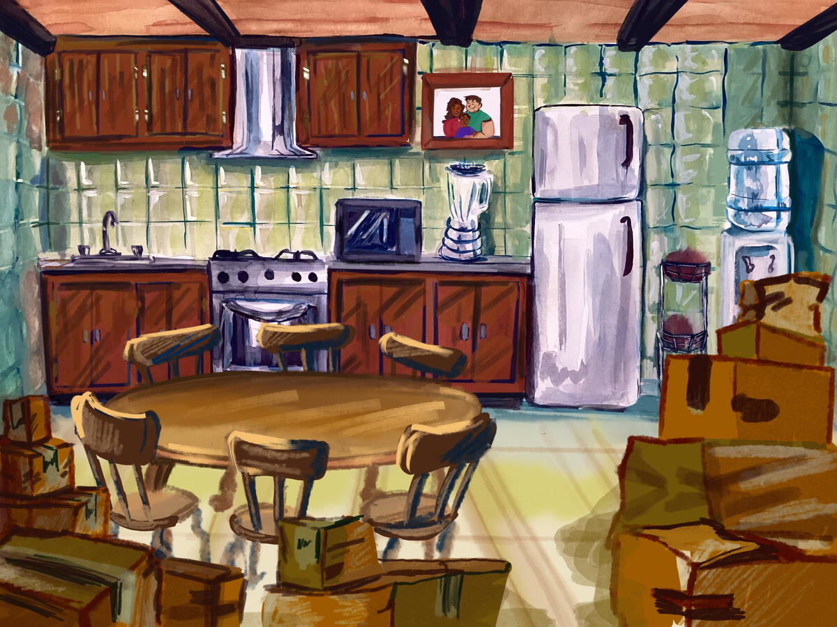 Kitchen Concept Art